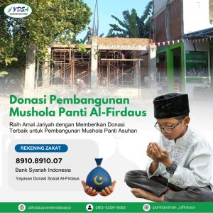 Bantu Kegiatan Pembangunan Mushola,