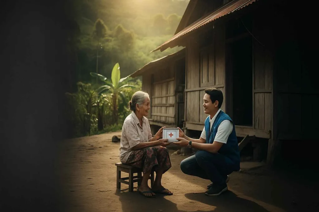 Safari Baksos Sidoarjo Misi Kemanusiaan Yayasan Al-Firdaus di Pelosok Desa