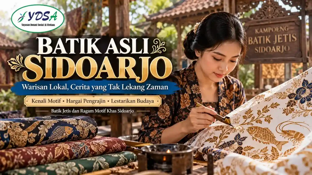 Batik asli Sidoarjo