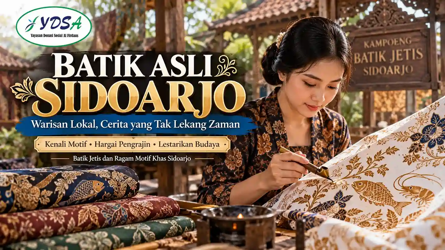 Batik asli Sidoarjo